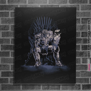 Shirts Posters / 4"x6" / Black King Of The Universe