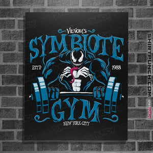 Daily_Deal_Shirts Posters / 4"x6" / Black Venom's Gym