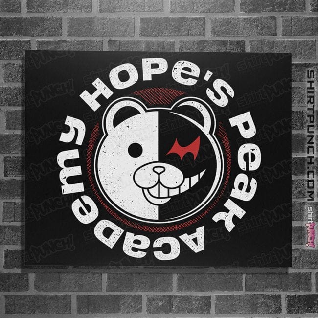 Shirts Posters / 4"x6" / Black Hopes Peak Academy