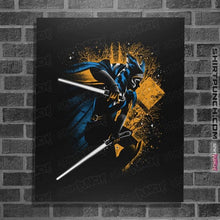 Load image into Gallery viewer, Daily_Deal_Shirts Posters / 4&quot;x6&quot; / Black The Two White Blades

