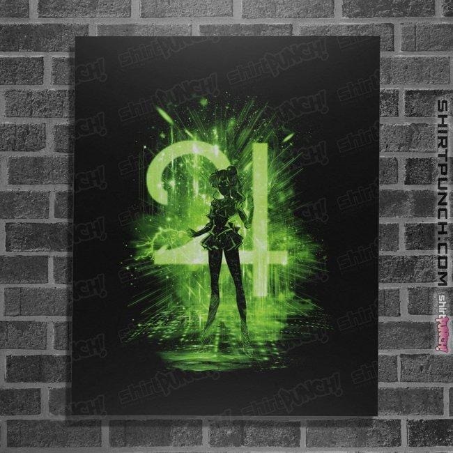 Shirts Posters / 4"x6" / Black Jupiter Storm
