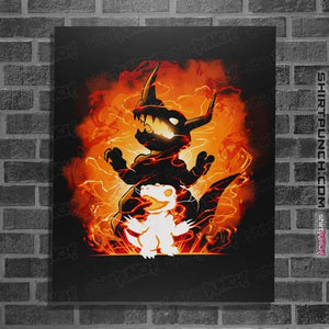 Daily_Deal_Shirts Posters / 4"x6" / Black Fire Evolution