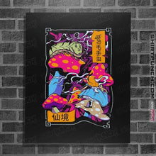 Load image into Gallery viewer, Secret_Shirts Posters / 4&quot;x6&quot; / Black Wonderland Secret Sale

