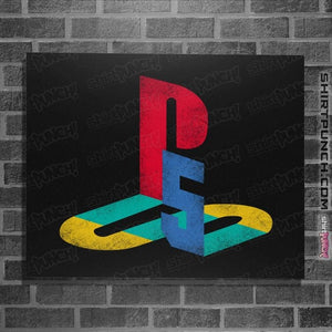 Shirts Posters / 4"x6" / Black PS5 Classic