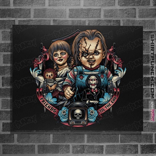 Daily_Deal_Shirts Posters / 4"x6" / Black The Dolls