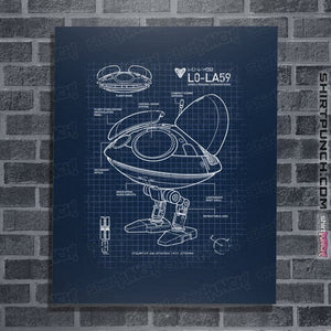 Daily_Deal_Shirts Posters / 4"x6" / Navy LO-LA59 Schematics