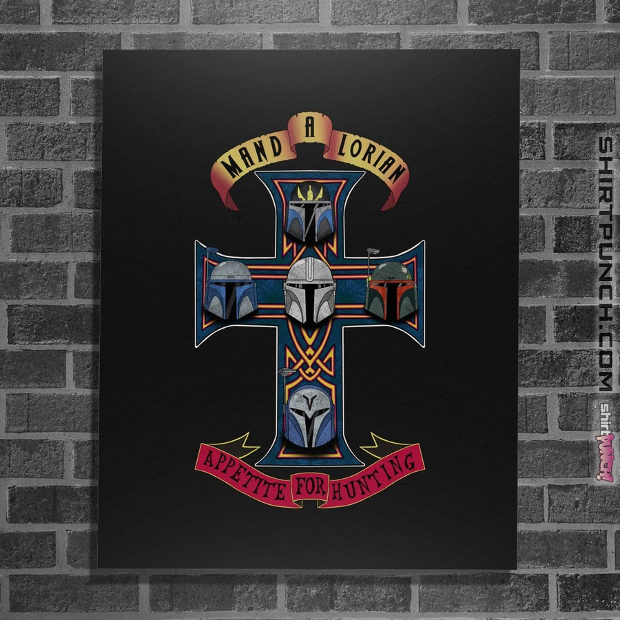 Shirts Posters / 4"x6" / Black Appetite For Hunting