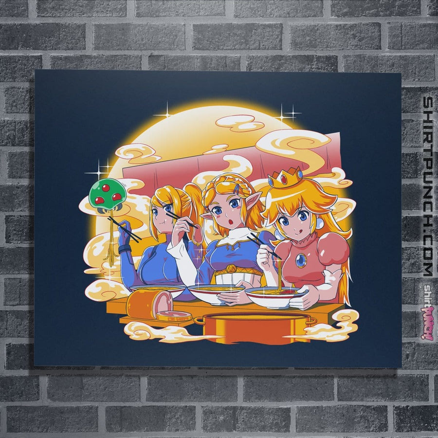 Shirts Posters / 4"x6" / Navy Ramen Cart