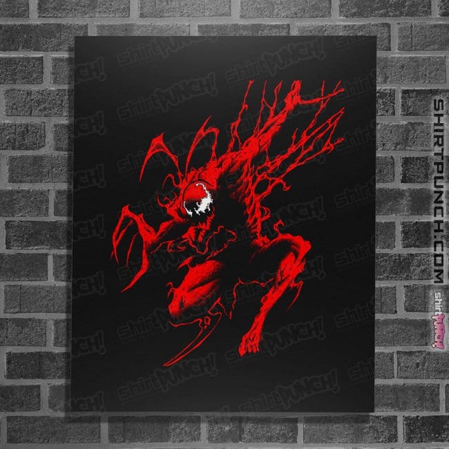 Shirts Posters / 4"x6" / Black The Carnage