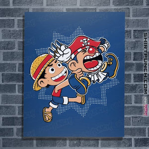 Secret_Shirts Posters / 4"x6" / Royal Blue Super Stretchy Boy