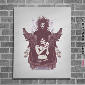 Shirts Posters / 4"x6" / White Death And Sandman
