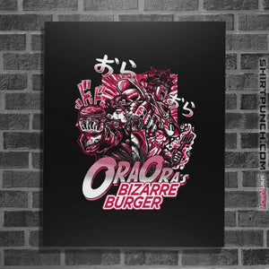 Shirts Posters / 4"x6" / Black Bizarre Burger