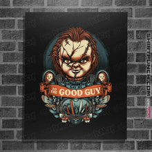 Load image into Gallery viewer, Shirts Posters / 4&quot;x6&quot; / Black Say Hi To The Good Guy
