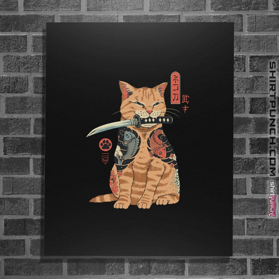 Shirts Posters / 4"x6" / Black Catana