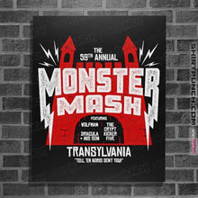 Load image into Gallery viewer, Daily_Deal_Shirts Posters / 4&quot;x6&quot; / Black Monster Mash
