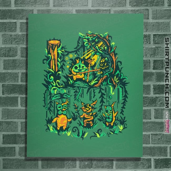 Secret_Shirts Posters / 4"x6" / Irish Green Korock