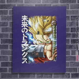 Daily_Deal_Shirts Posters / 4"x6" / Violet Mirai Trunks