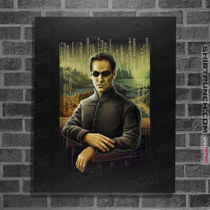 Daily_Deal_Shirts Posters / 4"x6" / Black Mona Neo