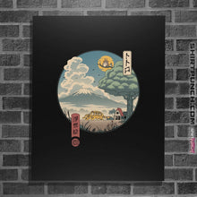 Load image into Gallery viewer, Shirts Posters / 4&quot;x6&quot; / Black Neighbor&#39;s Ukiyo-e
