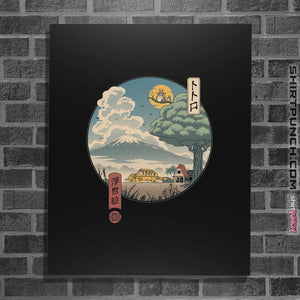 Shirts Posters / 4"x6" / Black Neighbor's Ukiyo-e