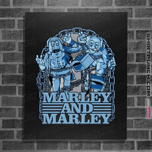 Daily_Deal_Shirts Posters / 4"x6" / Black Marley And Marley