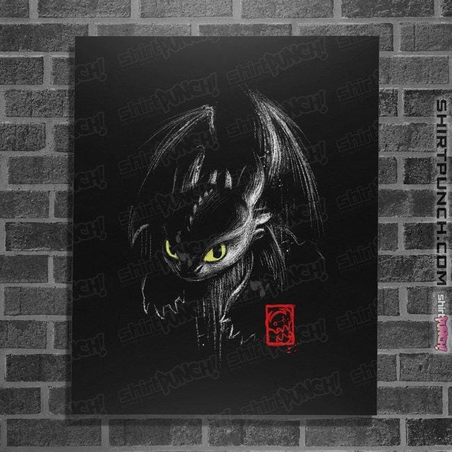 Shirts Posters / 4"x6" / Black Fury Ink