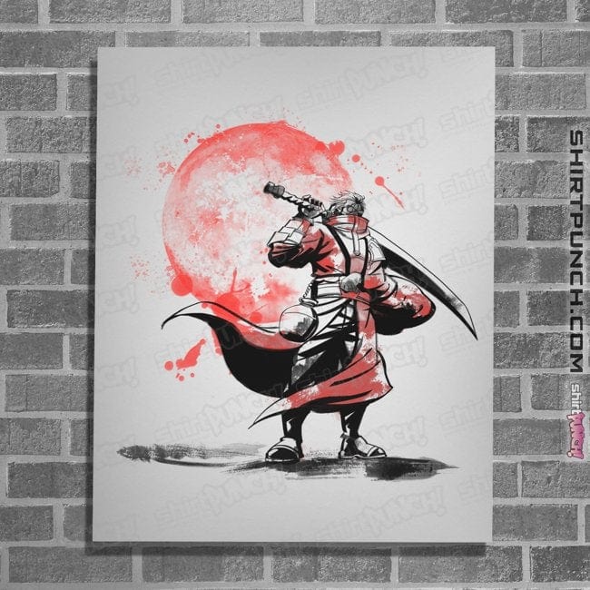 Shirts Posters / 4"x6" / White Final Samurai