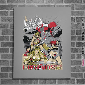 Shirts Posters / 4"x6" / Sports Grey Legends Of The 80's