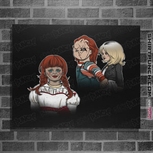 Shirts Posters / 4"x6" / Black Chucky's Girl