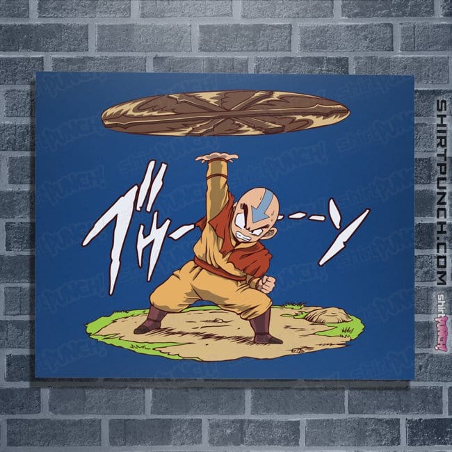 Daily_Deal_Shirts Posters / 4"x6" / Royal Blue Avatar Disk