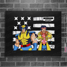 Load image into Gallery viewer, Secret_Shirts Posters / 4&quot;x6&quot; / Black Mutant Outcasts

