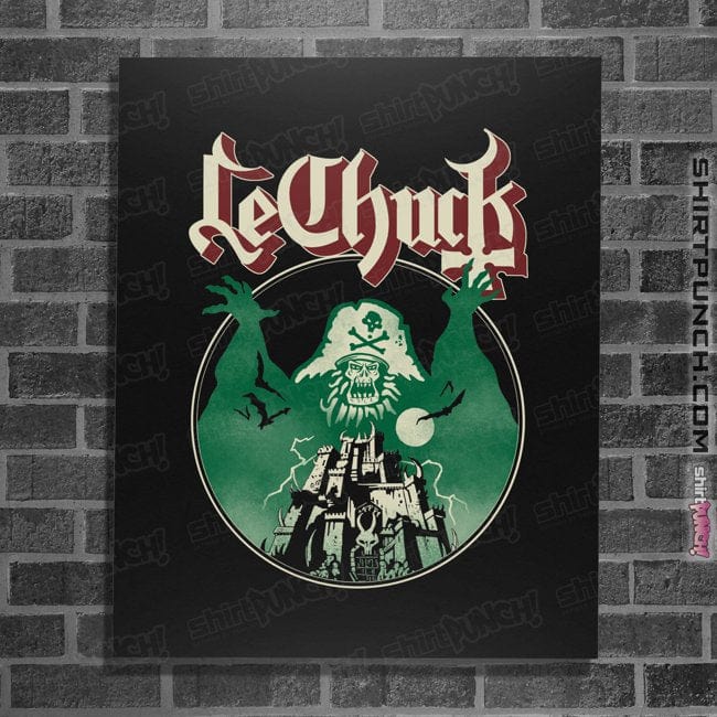 Daily_Deal_Shirts Posters / 4"x6" / Black Ghost Pirate