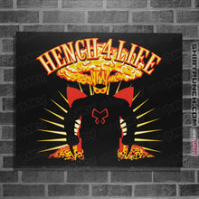 Load image into Gallery viewer, Shirts Posters / 4&quot;x6&quot; / Black Hench 4 Life
