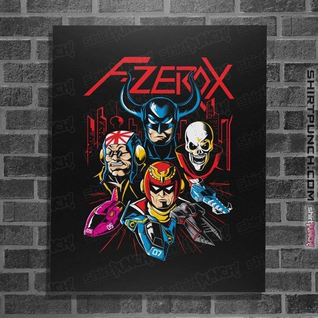 Shirts Posters / 4"x6" / Black Death Race