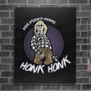 Secret_Shirts Posters / 4"x6" / Black Honk Honk!