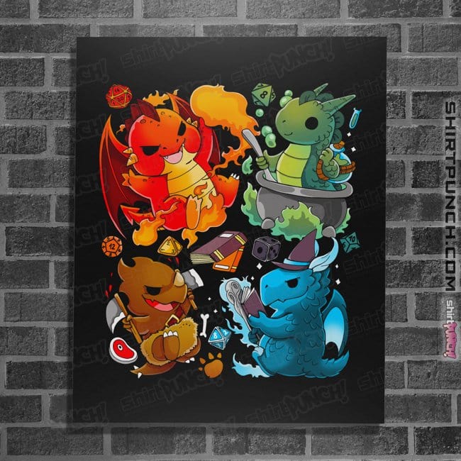 Shirts Posters / 4"x6" / Black Dragon Roleplay