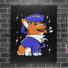 Load image into Gallery viewer, Last_Chance_Shirts Posters / 4&quot;x6&quot; / Black Space Corgiboy
