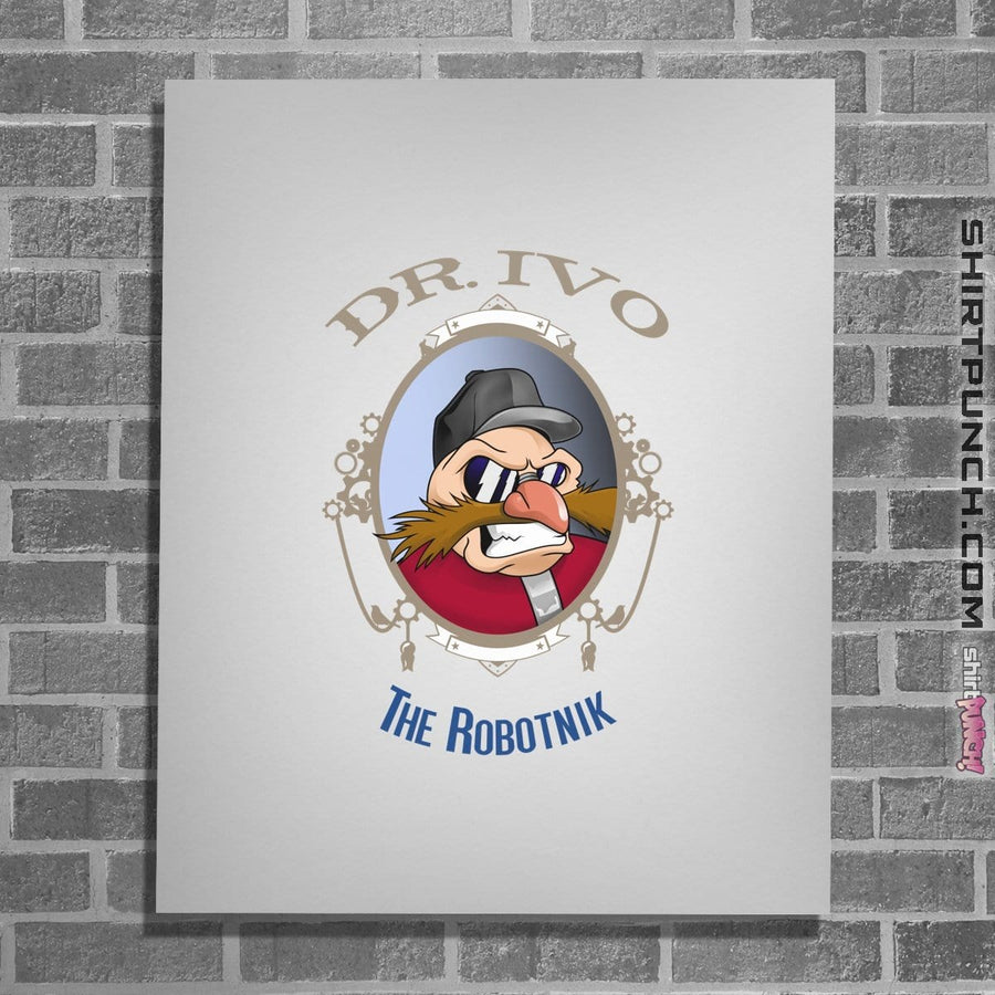 Shirts Posters / 4"x6" / White The Robotnik