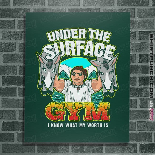Shirts Posters / 4"x6" / Forest Luisa's Gym (Green)