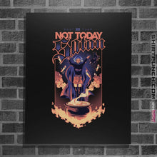 Load image into Gallery viewer, Shirts Posters / 4&quot;x6&quot; / Black Not Today Sabrina
