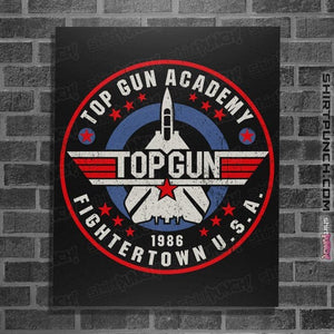 Secret_Shirts Posters / 4"x6" / Black Fightertown