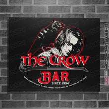 Load image into Gallery viewer, Shirts Posters / 4&quot;x6&quot; / Black The Crow Bar
