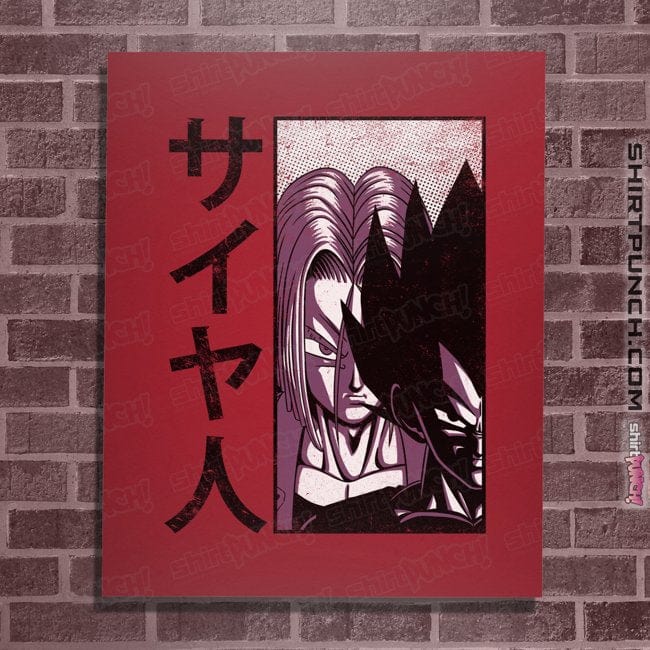 Shirts Posters / 4"x6" / Red Saiyanz