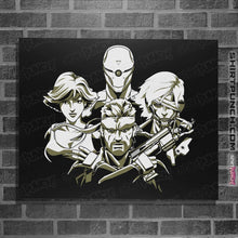 Load image into Gallery viewer, Shirts Posters / 4&quot;x6&quot; / Black Metal Gear Rhapsody
