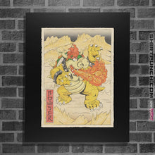 Load image into Gallery viewer, Shirts Posters / 4&quot;x6&quot; / Black Bowser
