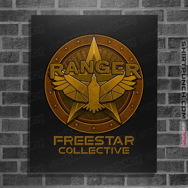 Daily_Deal_Shirts Posters / 4"x6" / Black Freestar Rangers
