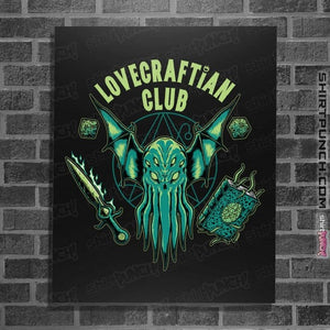 Secret_Shirts Posters / 4"x6" / Black Lovecraftian Club