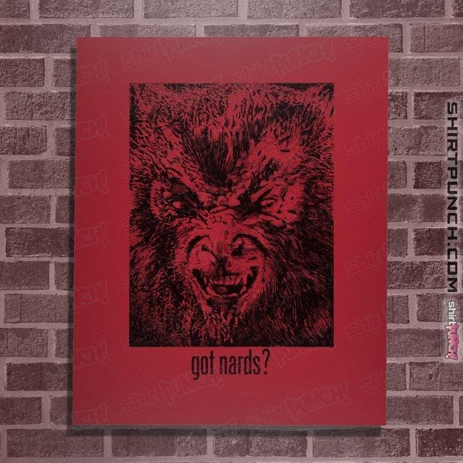 Secret_Shirts Posters / 4"x6" / Red Got Nards
