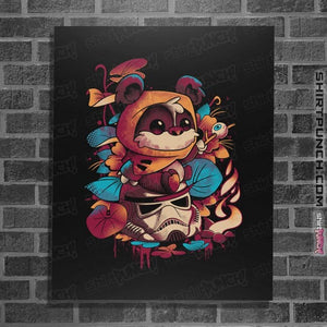 Daily_Deal_Shirts Posters / 4"x6" / Black Snack Time
