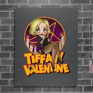 Shirts Posters / 4"x6" / Charcoal Tiffany Valentine